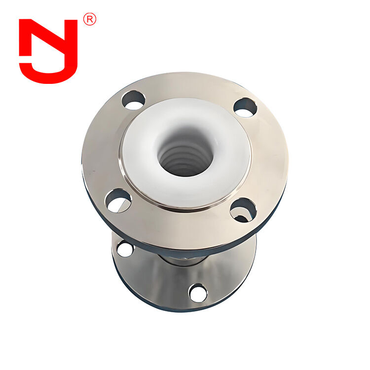 PTFE podszewka Włókno ze stali nierdzewnej splecione walcowane metalowe rury elastyczne DN8-DN400 do wysokiej wydajności transferu płynu