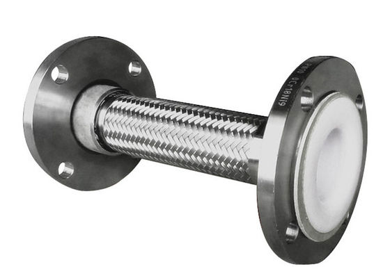 Złącze kompensacyjne w oplocie DN100, złącze kompensacyjne pod wysokim ciśnieniem z łatwością zgina wysokie łożysko