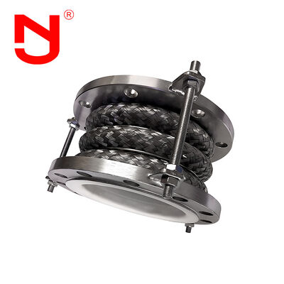 Złącze kompensacyjne Wymiennik ciepła SS316 Elastyczne złącze kompensacyjne z wykładziną ptfe o wysokiej wytrzymałości