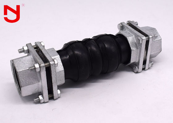 Elastyczne złącze gumowe z podwójną kulą, złącze żeńskie z elastycznym mieszkiem