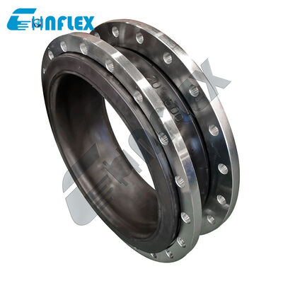 JIS 10K Notyfikacja ciśnienia Flanged Rubber Expansion Joint: Precyzyjnie zaprojektowane szoki absorbujące dla rurociągów morskich