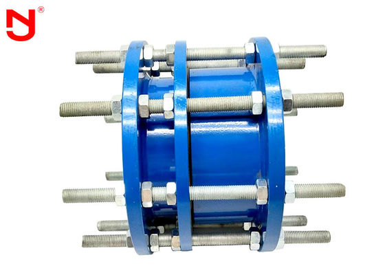 Teleskopowe złącze do demontażu rur Korpus ze stali nierdzewnej Żeliwo rozprężne Powłoka Dacromet