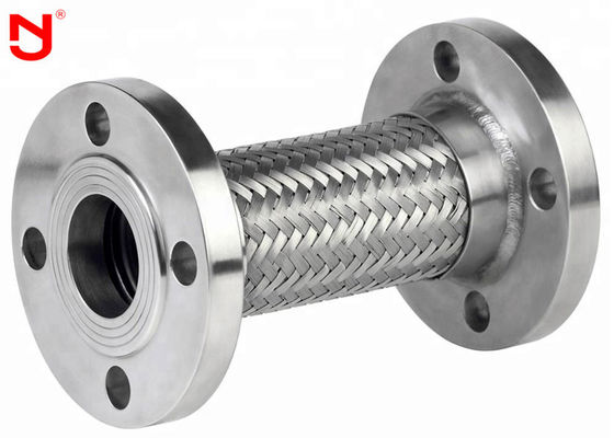Elastyczny wąż ze stali nierdzewnej DIN w oplocie SS Warstwy DN6-DN700 Średnica konfigurowalna