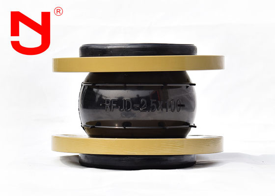 Ocynkowana, pojedyncza kula gumowa kompensator EPDM z certyfikatem CE / ISO